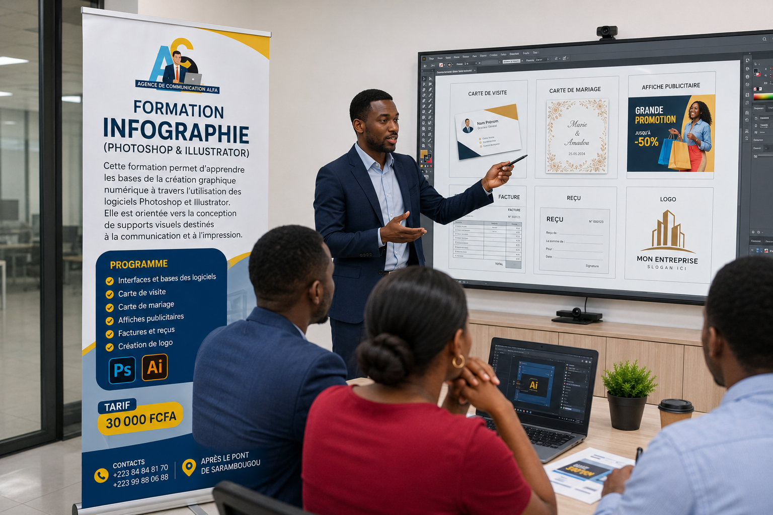 Formation Infographie Photoshop et Illustrator